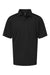 AllPro 41800Y Youth Pro Lock Performance Short Sleeve Polo Shirt Black Flat Front