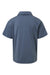 AllPro 41800Y Youth Pro Lock Performance Short Sleeve Polo Shirt Heather Navy Blue Flat Back