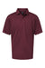 AllPro 41800Y Youth Pro Lock Performance Short Sleeve Polo Shirt Maroon Flat Front