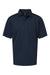 AllPro 41800Y Youth Pro Lock Performance Short Sleeve Polo Shirt Navy Blue Flat Front