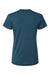 AllPro 48000L Womens Pro Lock Performance Short Sleeve Crewneck T-Shirt Atlantic Blue Flat Back