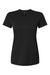 AllPro 48000L Womens Pro Lock Performance Short Sleeve Crewneck T-Shirt Black Flat Front