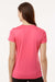 AllPro 48000L Womens Pro Lock Performance Short Sleeve Crewneck T-Shirt Bright Pink Model Back
