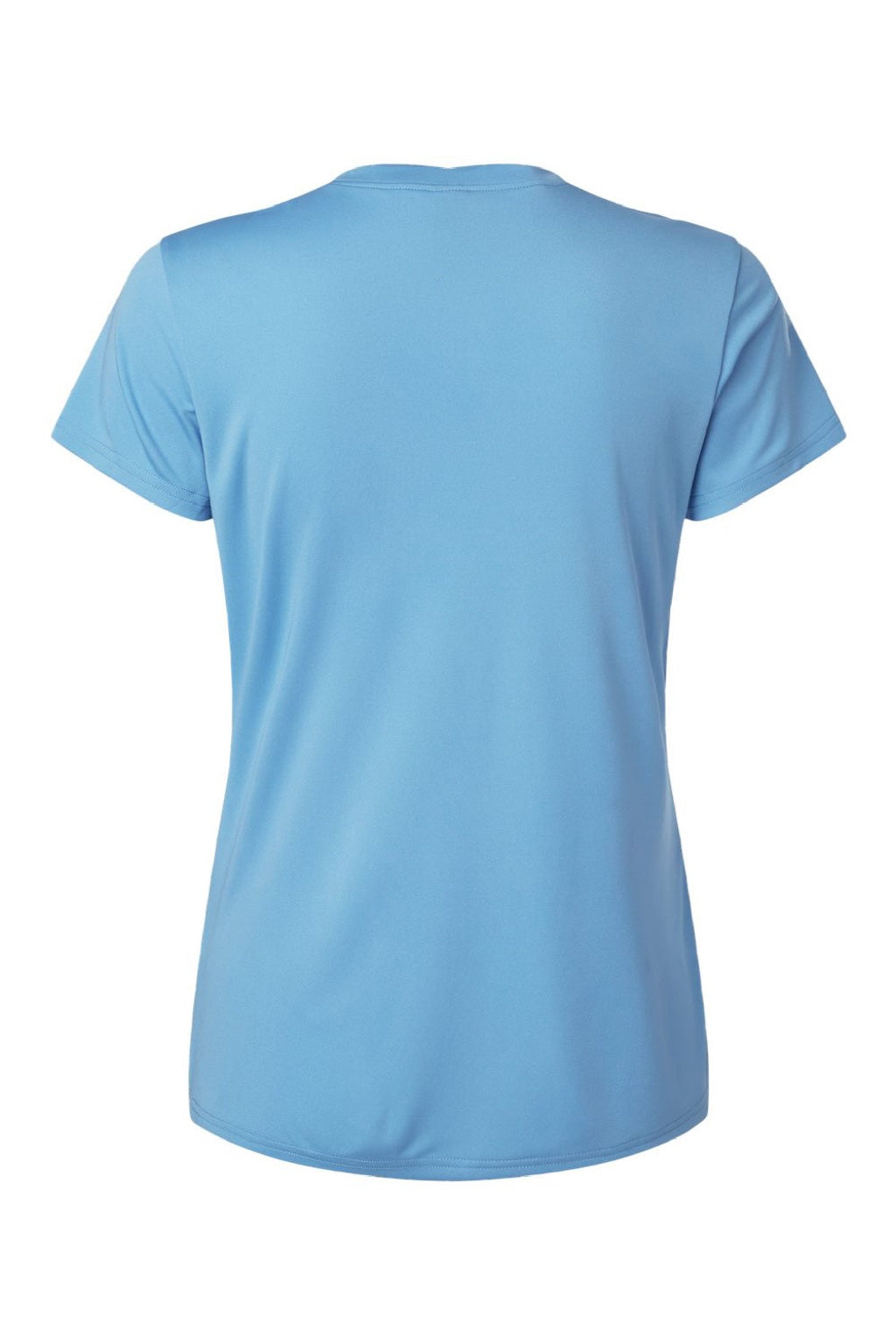 AllPro 48000L Womens Pro Lock Performance Short Sleeve Crewneck T-Shirt Carolina Blue Flat Back