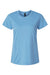 AllPro 48000L Womens Pro Lock Performance Short Sleeve Crewneck T-Shirt Carolina Blue Flat Front