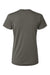 AllPro 48000L Womens Pro Lock Performance Short Sleeve Crewneck T-Shirt Charcoal Grey Flat Back
