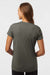 AllPro 48000L Womens Pro Lock Performance Short Sleeve Crewneck T-Shirt Charcoal Grey Model Back