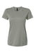 AllPro 48000L Womens Pro Lock Performance Short Sleeve Crewneck T-Shirt Greystone Flat Front