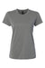 AllPro 48000L Womens Pro Lock Performance Short Sleeve Crewneck T-Shirt Heather Granite Grey Flat Front