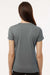 AllPro 48000L Womens Pro Lock Performance Short Sleeve Crewneck T-Shirt Heather Granite Grey Model Back