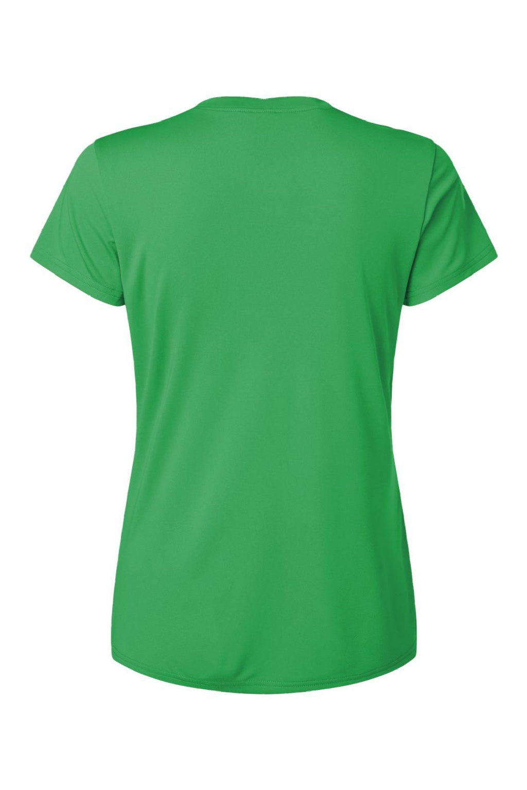 AllPro 48000L Womens Pro Lock Performance Short Sleeve Crewneck T-Shirt Kelly Green Flat Back