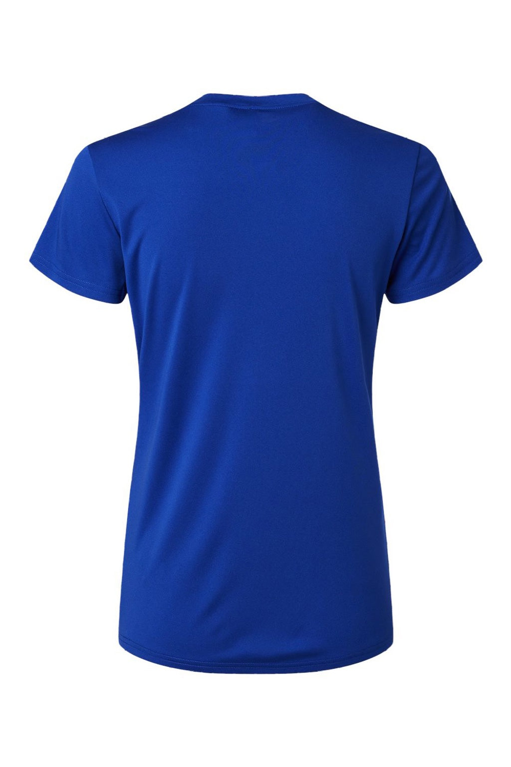 AllPro 48000L Womens Pro Lock Performance Short Sleeve Crewneck T-Shirt Royal Blue Flat Back