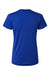 AllPro 48000L Womens Pro Lock Performance Short Sleeve Crewneck T-Shirt Royal Blue Flat Back