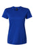AllPro 48000L Womens Pro Lock Performance Short Sleeve Crewneck T-Shirt Royal Blue Flat Front