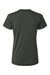 AllPro 48000L Womens Pro Lock Performance Short Sleeve Crewneck T-Shirt Smoke Grey Flat Back