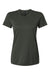 AllPro 48000L Womens Pro Lock Performance Short Sleeve Crewneck T-Shirt Smoke Grey Flat Front