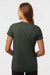 AllPro 48000L Womens Pro Lock Performance Short Sleeve Crewneck T-Shirt Smoke Grey Model Back