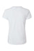 AllPro 48000L Womens Pro Lock Performance Short Sleeve Crewneck T-Shirt White Flat Back