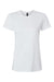AllPro 48000L Womens Pro Lock Performance Short Sleeve Crewneck T-Shirt White Flat Front