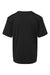 AllPro 48000Y Youth Pro Lock Performance Short Sleeve Crewneck T-Shirt Black Flat Back