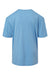 AllPro 48000Y Youth Pro Lock Performance Short Sleeve Crewneck T-Shirt Carolina Blue Flat Back