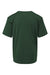 AllPro 48000Y Youth Pro Lock Performance Short Sleeve Crewneck T-Shirt Forest Green Flat Back