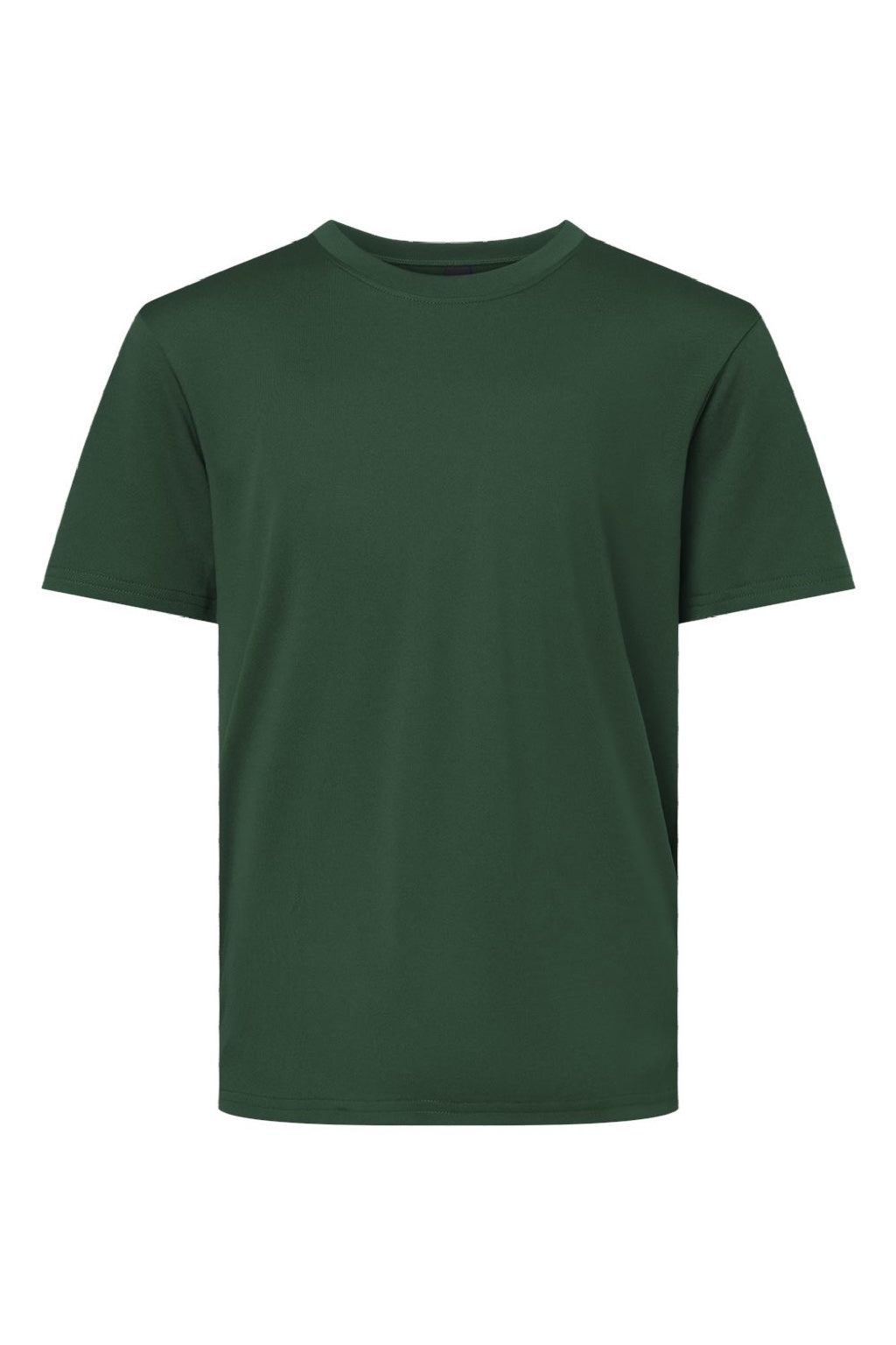 AllPro 48000Y Youth Pro Lock Performance Short Sleeve Crewneck T-Shirt Forest Green Flat Front