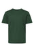 AllPro 48000Y Youth Pro Lock Performance Short Sleeve Crewneck T-Shirt Forest Green Flat Front