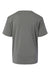 AllPro 48000Y Youth Pro Lock Performance Short Sleeve Crewneck T-Shirt Heather Granite Grey Flat Back