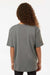 AllPro 48000Y Youth Pro Lock Performance Short Sleeve Crewneck T-Shirt Heather Granite Grey Model Back