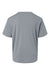 AllPro 48000Y Youth Pro Lock Performance Short Sleeve Crewneck T-Shirt Heather Steel Grey Flat Back