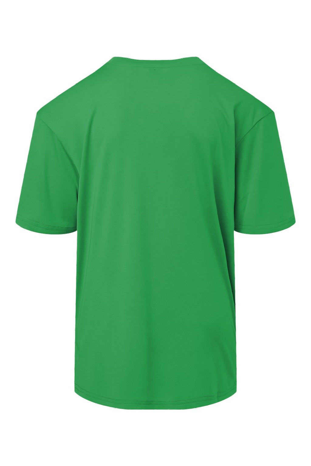 AllPro 48000Y Youth Pro Lock Performance Short Sleeve Crewneck T-Shirt Kelly Green Flat Back