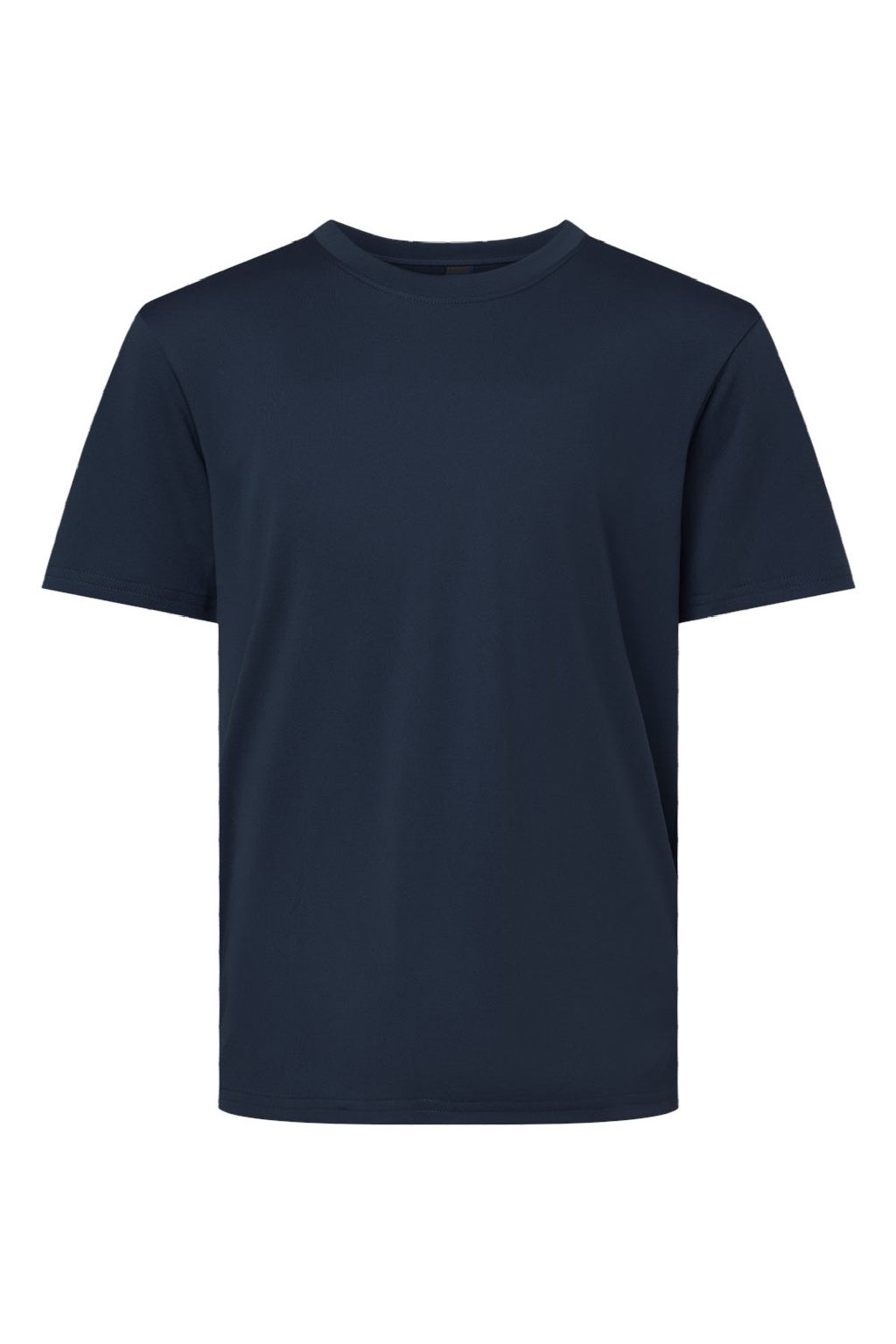 AllPro 48000Y Youth Pro Lock Performance Short Sleeve Crewneck T-Shirt Navy Blue Flat Front