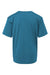 AllPro 48000Y Youth Pro Lock Performance Short Sleeve Crewneck T-Shirt Pacific Blue Flat Back