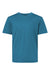 AllPro 48000Y Youth Pro Lock Performance Short Sleeve Crewneck T-Shirt Pacific Blue Flat Front