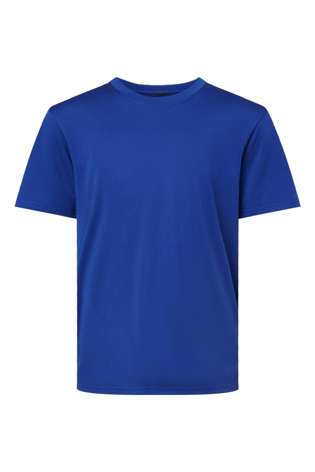 AllPro 48000Y Youth Pro Lock Performance Short Sleeve Crewneck T-Shirt Royal Blue Flat Front