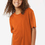 AllPro Youth Pro Lock Performance Moisture Wicking Short Sleeve Crewneck T-Shirt - Rust Orange - Coming Soon