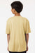 AllPro 48000Y Youth Pro Lock Performance Short Sleeve Crewneck T-Shirt Vegas Gold Model Back