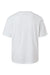 AllPro 48000Y Youth Pro Lock Performance Short Sleeve Crewneck T-Shirt White Flat Back