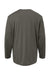 AllPro 48400Y Youth Pro Lock Performance Long Sleeve Crewneck T-Shirt Charcoal Grey Flat Back