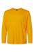 AllPro 48400Y Youth Pro Lock Performance Long Sleeve Crewneck T-Shirt Gold Flat Front