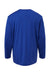 AllPro 48400Y Youth Pro Lock Performance Long Sleeve Crewneck T-Shirt Royal Blue Flat Back