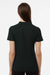 AllPro 62800L Womens Pique Short Sleeve Polo Shirt Black Model Back