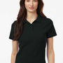 AllPro Womens Wrinkle Resistant Pique Short Sleeve Polo Shirt - Black - Coming Soon