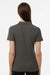 AllPro 62800L Womens Pique Short Sleeve Polo Shirt Charcoal Grey Model Back