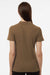 AllPro 62800L Womens Pique Short Sleeve Polo Shirt Cigar Brown Model Back