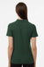 AllPro 62800L Womens Pique Short Sleeve Polo Shirt Forest Green Model Back