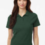 AllPro Womens Wrinkle Resistant Pique Short Sleeve Polo Shirt - Forest Green - Coming Soon