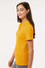 AllPro 62800L Womens Pique Short Sleeve Polo Shirt Gold Model Side