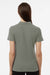 AllPro 62800L Womens Pique Short Sleeve Polo Shirt Greystone Model Back